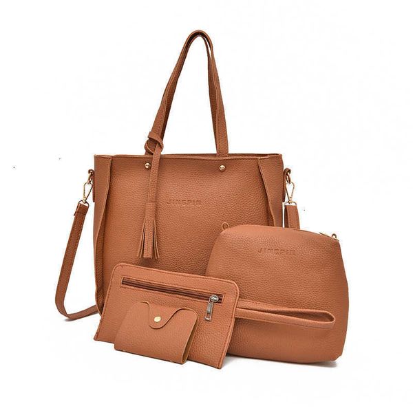 hbp non-brand women's single shoulder crossbar handbag, mobile phone, wallet, wind, mother and son bag, tassel four piece set 6 sport.
hbp non-brand women's single shoulder crossbar handbag, mobile phone, wallet, wind, mother and son bag, tassel four piece set 6 sport.