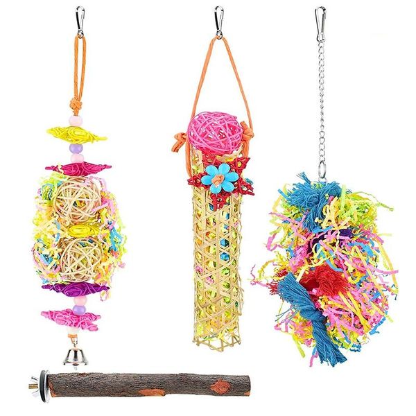 other bird supplies 4pc parrot toy, gnawing paper shredder hanging toy wooden station, suitable for small and medium pet birds
other bird supplies 4pc parrot toy, gnawing paper shredder hanging toy wooden station, suitable for small and medium pet birds