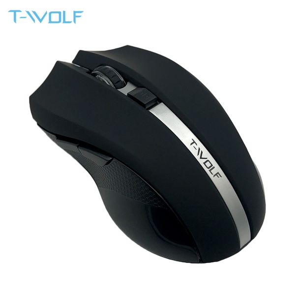 T-WOLF Q5 2.4GHz Wireless Silent Computer Mouse 1800DPI Adjustable Ergonomic Mice Good Cordless Optical PC Laptop Gaming Mouse
T-WOLF Q5 2.4GHz Wireless Silent Computer Mouse 1800DPI Adjustable Ergonomic Mice Good Cordless Optical PC Laptop Gaming Mouse