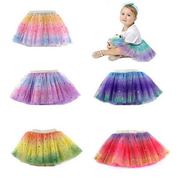 baby girl's rainbow tutu skirt 3 layer tulle princess ballet dance sequin skirt 2-8y, Blue
baby girl's rainbow tutu skirt 3 layer tulle princess ballet dance sequin skirt 2-8y, Blue