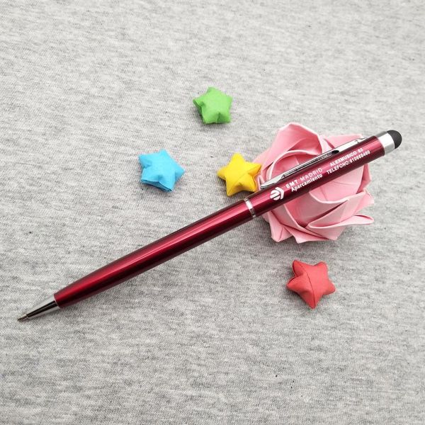 ballpoint pens 1pc personalized wedding gifts for bride unique screen touching pencil stylus with rubber custom your name logo, Blue;orange
ballpoint pens 1pc personalized wedding gifts for bride unique screen touching pencil stylus with rubber custom your name logo, Blue;orange