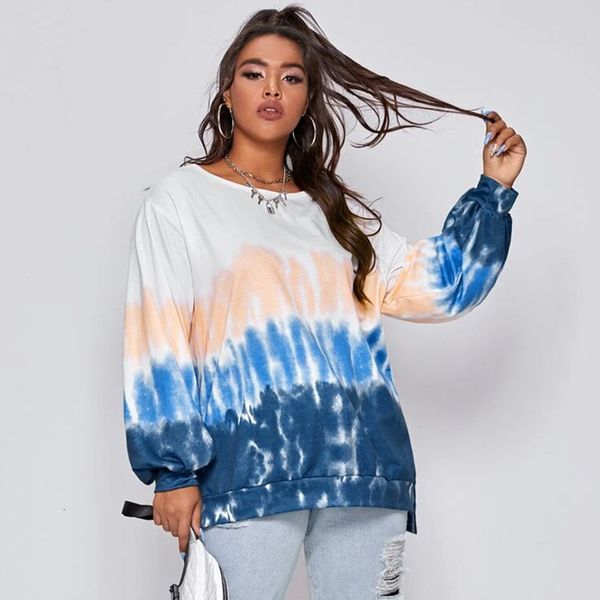 2021 autumn winter pullovers tie dye fashion clothing casual sweatshirt for women new plus size -4xl jsxc, Black
2021 autumn winter pullovers tie dye fashion clothing casual sweatshirt for women new plus size -4xl jsxc, Black