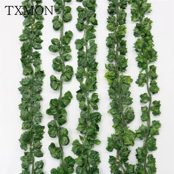 decorative flowers & wreaths 5pcs artificial green leaf 200cm garland plants vine fake foliage home decor plastic flower rattan string
decorative flowers & wreaths 5pcs artificial green leaf 200cm garland plants vine fake foliage home decor plastic flower rattan string