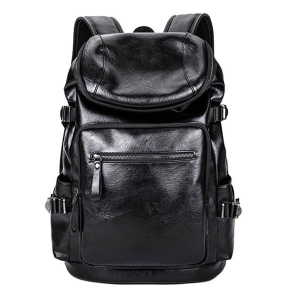 backpack vintage waterproof men thick leather bookbags male school bag functional bags big capacity travel
backpack vintage waterproof men thick leather bookbags male school bag functional bags big capacity travel
