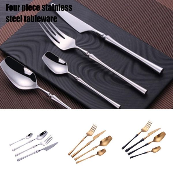flatware sets royalin set 4pcs stainless steel modern eating utensils includes forks spoons cutter 
flatware sets royalin set 4pcs stainless steel modern eating utensils includes forks spoons cutter