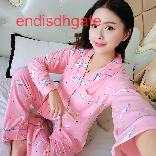 milk spring pajamas female long sleeve cartoon silk cardigan autumn cotton housewear shirt set, Black;white
milk spring pajamas female long sleeve cartoon silk cardigan autumn cotton housewear shirt set, Black;white