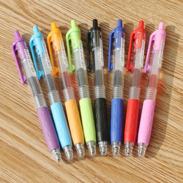 Best quality 1 pcs Colorful Click type 0.5mm gel pen advertising promational plastic gel ink pen
Best quality 1 pcs Colorful Click type 0.5mm gel pen advertising promational plastic gel ink pen