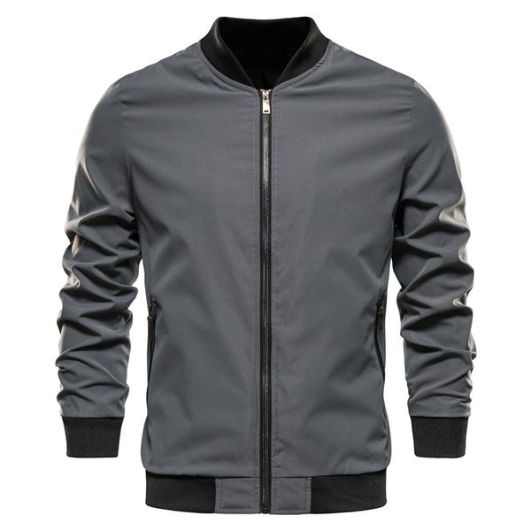 stand collar men bomber jacket solid color baseball jacket men classic men's jackets casual business jacket for men, Black;brown
stand collar men bomber jacket solid color baseball jacket men classic men's jackets casual business jacket for men, Black;brown