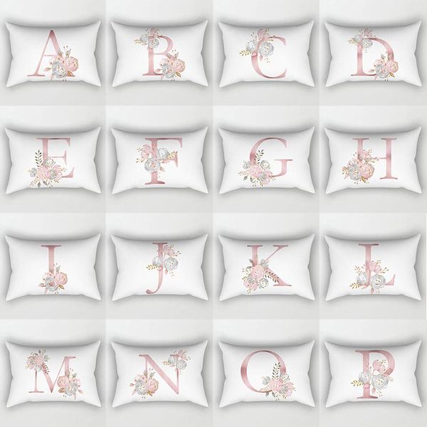 pillow case 30x50cm polyester english alphabet floral white cushion cover nordic creative sofa car waist throw pillows home decor pillowcase
pillow case 30x50cm polyester english alphabet floral white cushion cover nordic creative sofa car waist throw pillows home decor pillowcase