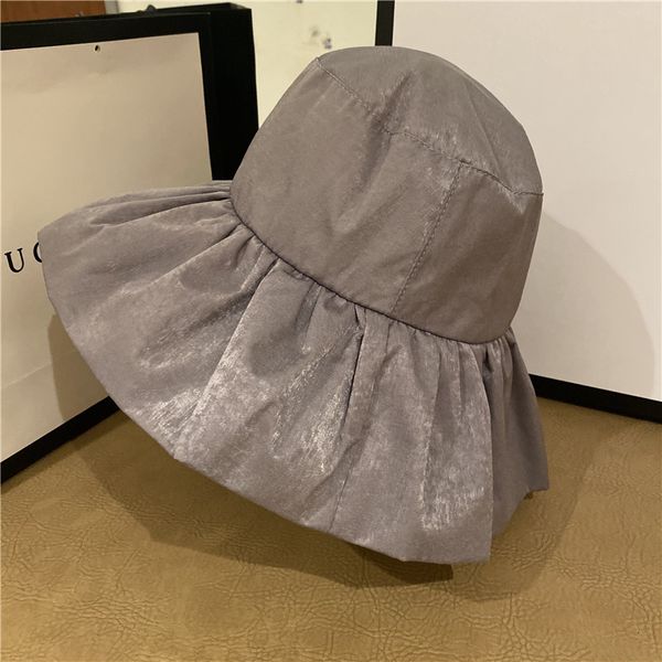 female summer fisherman net high grade pleated basin versatile elegant breathable cornice hat female bucket hat, Yellow
female summer fisherman net high grade pleated basin versatile elegant breathable cornice hat female bucket hat, Yellow