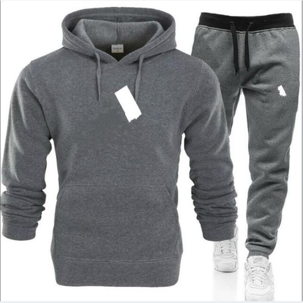21 casual sportswear men woman 2-piece men's hooded sweatshirt and pants sportswear suit pullover hoodie tracksuits, Gray
21 casual sportswear men woman 2-piece men's hooded sweatshirt and pants sportswear suit pullover hoodie tracksuits, Gray