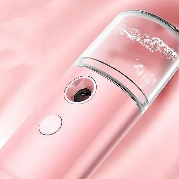 smart home control 2 pieces mist sprayer usb rechargeable face steamer humidifier facial skin care deep hydrating atomizer, pink
smart home control 2 pieces mist sprayer usb rechargeable face steamer humidifier facial skin care deep hydrating atomizer, pink
