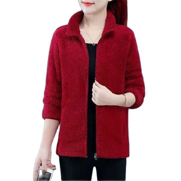 women's jackets winter polar fleece women sweatshirts comfortable and warm coral all-match solid color collar zipper ladies coat h92, Black;brown
women's jackets winter polar fleece women sweatshirts comfortable and warm coral all-match solid color collar zipper ladies coat h92, Black;brown