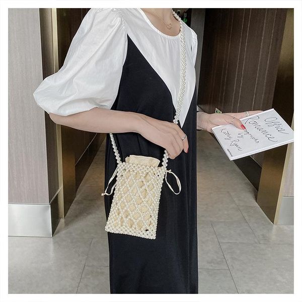 evening bags 2021 ladies mini cute mobile phone bag casual woven messenger fashion pearl shoulder temperament small
evening bags 2021 ladies mini cute mobile phone bag casual woven messenger fashion pearl shoulder temperament small