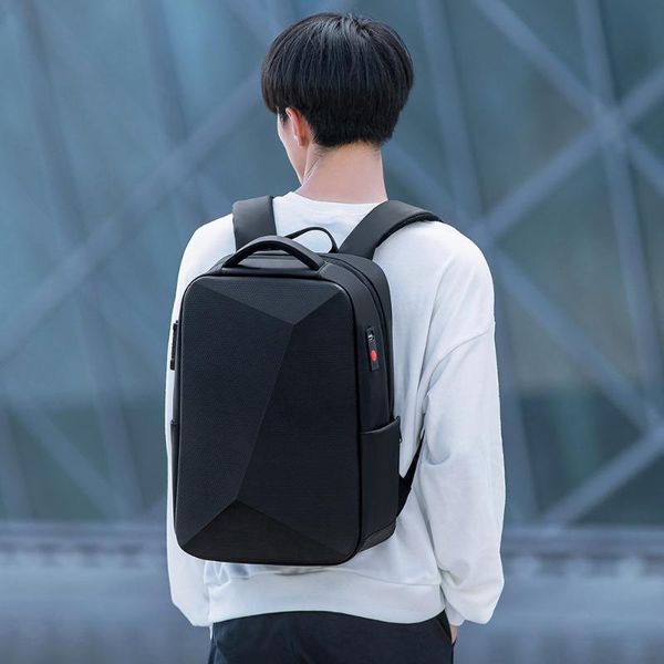 backpack fashion design for men and women's waterproof anti-theft computer back password pin business black shoulder bag
backpack fashion design for men and women's waterproof anti-theft computer back password pin business black shoulder bag