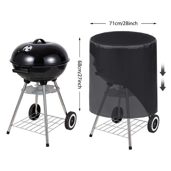 tools & accessories bbq grill barbeque cover anti-dust waterproof heavy duty charbroil outdoor rain protective barbecue round 71x68cm
tools & accessories bbq grill barbeque cover anti-dust waterproof heavy duty charbroil outdoor rain protective barbecue round 71x68cm