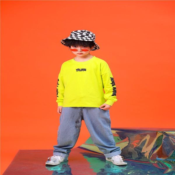 sweater loose for girls children's hip-hop dance costumes boys girls ballroom dancing clothes jazz modern stage wear, Black
sweater loose for girls children's hip-hop dance costumes boys girls ballroom dancing clothes jazz modern stage wear, Black