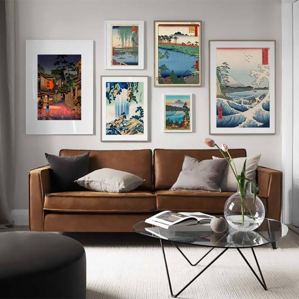 paintings vintage japanese ukiyoe landscape poster print mount fuji wave kanagawa art canvas painting wall pictures for living room decor
paintings vintage japanese ukiyoe landscape poster print mount fuji wave kanagawa art canvas painting wall pictures for living room decor