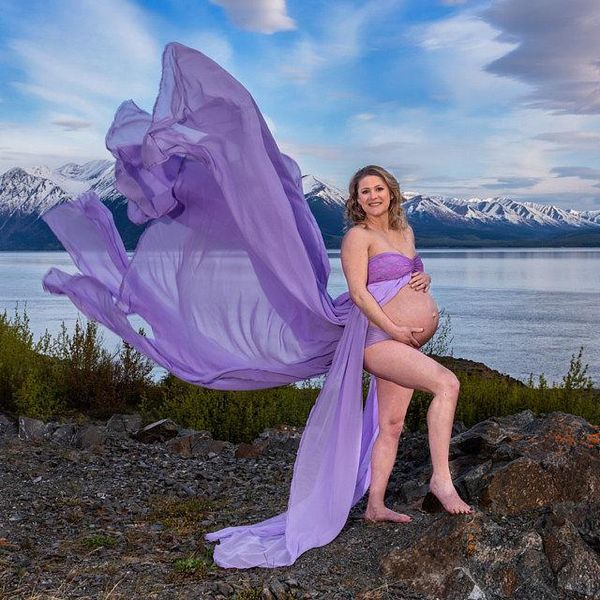 maternity dresses pregnancy dress pography props split front long pregnant for women po shooting maxi gown, White
maternity dresses pregnancy dress pography props split front long pregnant for women po shooting maxi gown, White