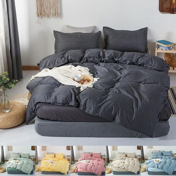 bedding sets fashion grid style duvet cover pillowcase 2/3pcs single king set us/eu/au size
bedding sets fashion grid style duvet cover pillowcase 2/3pcs single king set us/eu/au size
