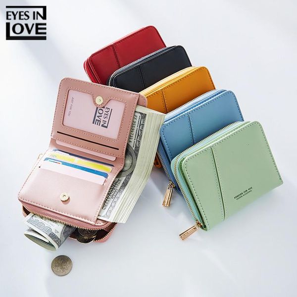 wallets brand desginer women wallet with zipper coin pocket card holder ladies purse small female short carteras, Red;black
wallets brand desginer women wallet with zipper coin pocket card holder ladies purse small female short carteras, Red;black