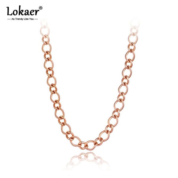 chains lokaer titanium stainless steel choker pendant necklaces jewelry hiphop/rock big thick chain necklace for women men n21019, Silver
chains lokaer titanium stainless steel choker pendant necklaces jewelry hiphop/rock big thick chain necklace for women men n21019, Silver