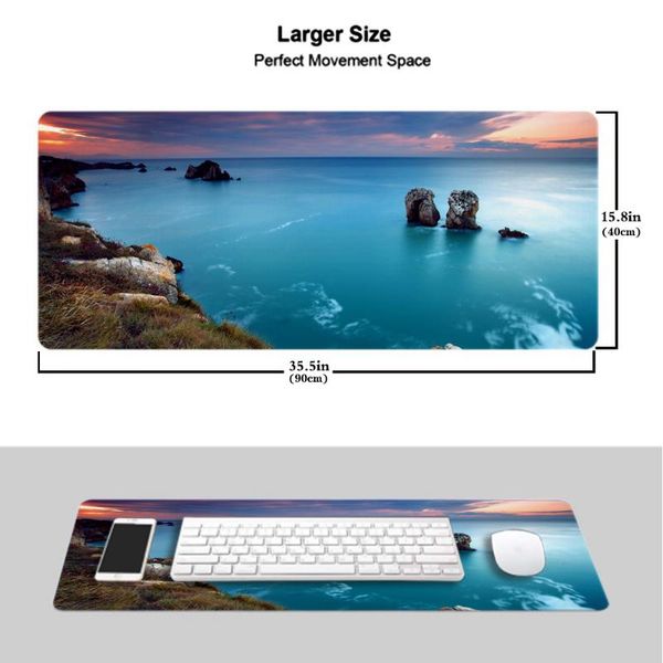 mouse pads & wrist rests winter landscape snow mountain durable rubber mousepad mat gamer keyboard desk table for computer lapt
mouse pads & wrist rests winter landscape snow mountain durable rubber mousepad mat gamer keyboard desk table for computer lapt