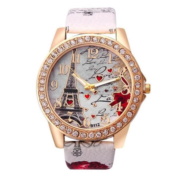 wristwatches tower pattern watch women 2021 luxury gold stainless steel rhinestone women's watches ladies clock zegarek damski, Slivery;brown
wristwatches tower pattern watch women 2021 luxury gold stainless steel rhinestone women's watches ladies clock zegarek damski, Slivery;brown