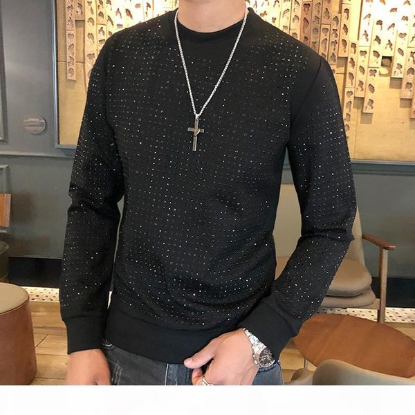 hip mens black rhinestone golden sweatshirts long sleeves t shirt fashion studio bling style
hip mens black rhinestone golden sweatshirts long sleeves t shirt fashion studio bling style