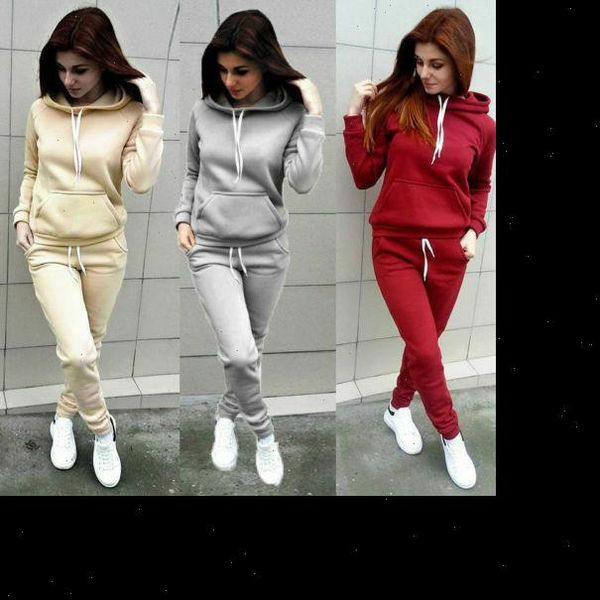 2021 new womans sweatshirt 2pcs women ladies tracksuit hoodies sweatshirt females pants sets sport wear casual suit new, Gray
2021 new womans sweatshirt 2pcs women ladies tracksuit hoodies sweatshirt females pants sets sport wear casual suit new, Gray