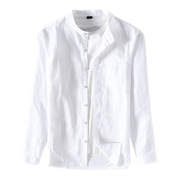 2021 new novo estilo primavera longo-mangas compridas masculina marca linho camisas brancas para homens camisa de moda casual je1w, White
2021 new novo estilo primavera longo-mangas compridas masculina marca linho camisas brancas para homens camisa de moda casual je1w, White