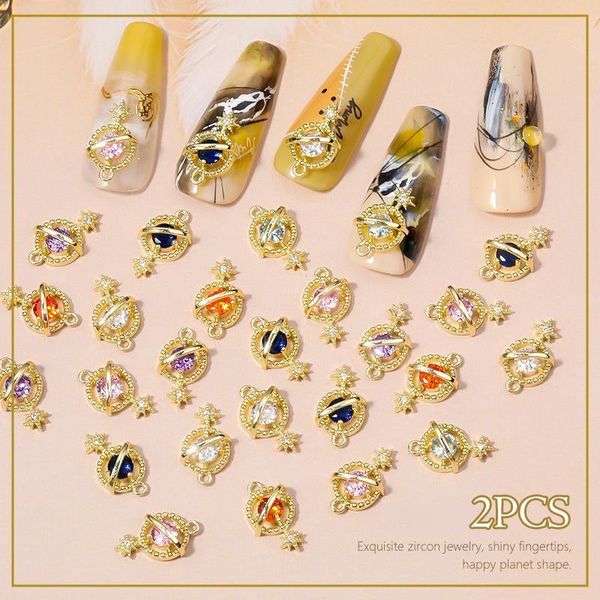 nail art decorations 2pcs charms rhinestones planet style 3d zircon diamonds jewels stones decoration for diy nails manicure, Silver;gold
nail art decorations 2pcs charms rhinestones planet style 3d zircon diamonds jewels stones decoration for diy nails manicure, Silver;gold