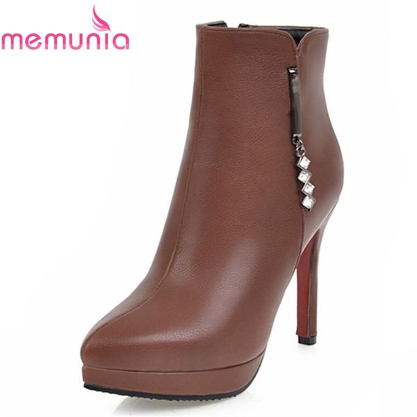 boots memunia 2021 arrival high heel women with rhinestone pointed toe ankle female platform pu leather, Black
boots memunia 2021 arrival high heel women with rhinestone pointed toe ankle female platform pu leather, Black