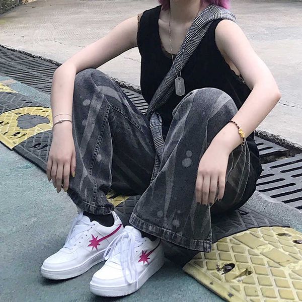 woman jeans high waist clothes wide leg denim clothing streetwear vintage quality fashion harajuku straight pants hiphop 210927, Blue
woman jeans high waist clothes wide leg denim clothing streetwear vintage quality fashion harajuku straight pants hiphop 210927, Blue