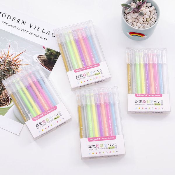 painting pens baitong stationery complete set of 9-color high gloss chalk, 12 color neutral orcent pen, large capacity refill hand account, Black;red
painting pens baitong stationery complete set of 9-color high gloss chalk, 12 color neutral orcent pen, large capacity refill hand account, Black;red