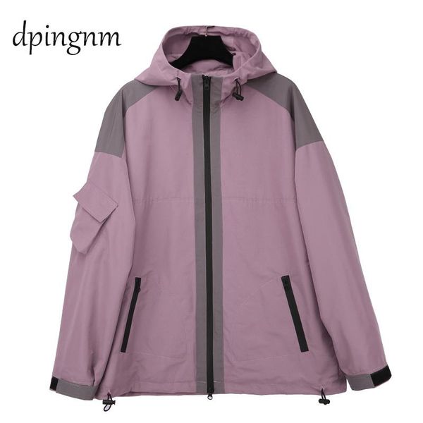 women's jackets 2021 spring women ladies hoodie jacket long sleeve punk boyfriend coat loose fitting windbreaker, Black;brown
women's jackets 2021 spring women ladies hoodie jacket long sleeve punk boyfriend coat loose fitting windbreaker, Black;brown