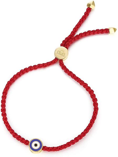 charm bracelets 10pcs evil eye bracelet red string protection handmade adjustable rope cord thread friendship for women men boys girls, Golden;silver
charm bracelets 10pcs evil eye bracelet red string protection handmade adjustable rope cord thread friendship for women men boys girls, Golden;silver