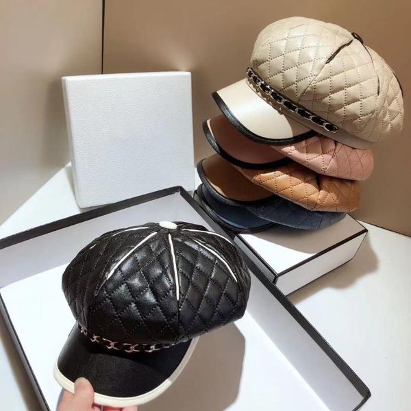 beanies 2021 chain leather beret korean version of autumn and winter plaid wild fashion painter hat trend peaked cap
beanies 2021 chain leather beret korean version of autumn and winter plaid wild fashion painter hat trend peaked cap