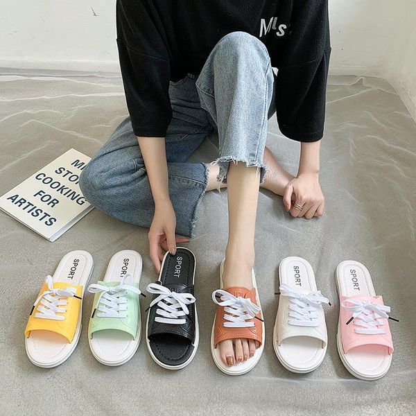 lace-up chrysanthemum sandals and slippers women's outer wear 2021 summer new fashion girl slippers out all-match flip-flop, Black
lace-up chrysanthemum sandals and slippers women's outer wear 2021 summer new fashion girl slippers out all-match flip-flop, Black