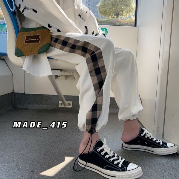 2021 spring cotton plaid men's fashion retro casual men streetwear hip-hop straight wide-leg pants mens trousers 9fry, Black
2021 spring cotton plaid men's fashion retro casual men streetwear hip-hop straight wide-leg pants mens trousers 9fry, Black