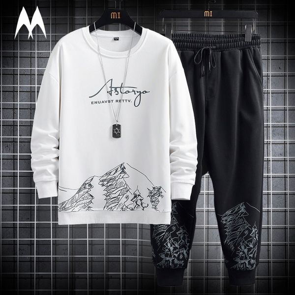 almazuela harajuku clothing 2-piece sweatshirt + suit fashion men's casual autumn running sportswear, Gray
almazuela harajuku clothing 2-piece sweatshirt + suit fashion men's casual autumn running sportswear, Gray