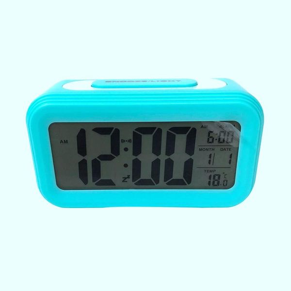 student clock night light mute children simple small alarm clock ligent modern electronic bedside, Purple;pink
student clock night light mute children simple small alarm clock ligent modern electronic bedside, Purple;pink