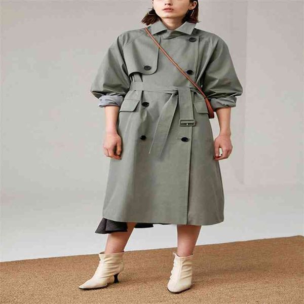 uk brand fashion fall /autumn casual double breasted simple classic long trench coat with belt chic female windbreaker 210914, Tan;black
uk brand fashion fall /autumn casual double breasted simple classic long trench coat with belt chic female windbreaker 210914, Tan;black