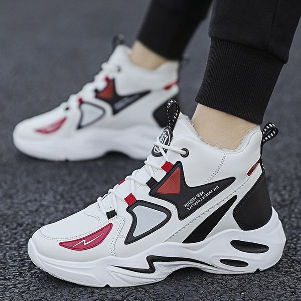 shoes autumn and winter korean version high dad board with plush tide men's fashion sports casual elevated, Black
shoes autumn and winter korean version high dad board with plush tide men's fashion sports casual elevated, Black