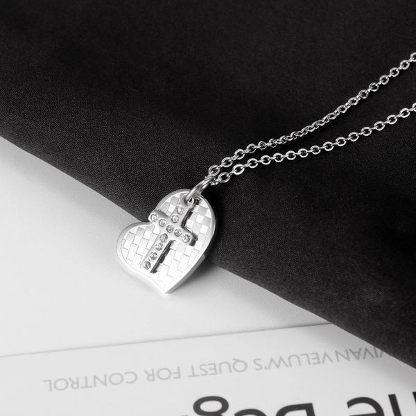 chains jialy 316l stainless steel zircon love hearth pendant chain necklace for women fashion jewelry birthday gift, Silver
chains jialy 316l stainless steel zircon love hearth pendant chain necklace for women fashion jewelry birthday gift, Silver