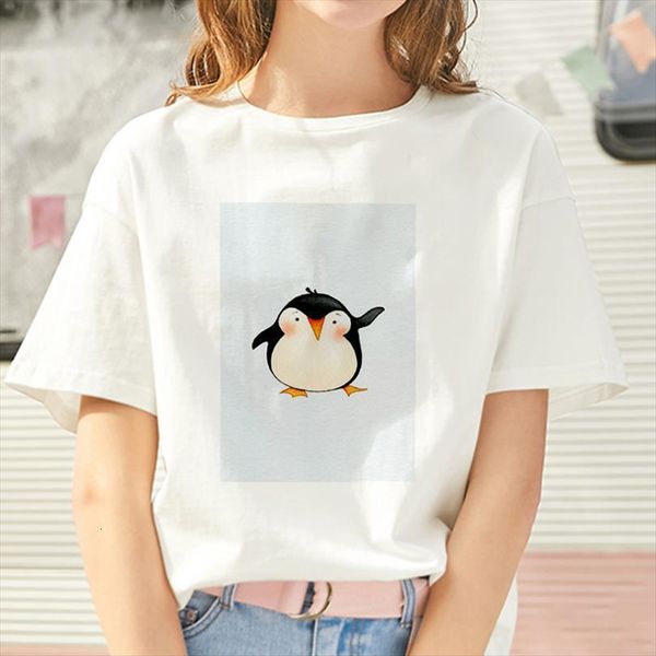 femme kawaii penguin printed men summer mens thin section female clothing harajuku white short sleeve, White;black
femme kawaii penguin printed men summer mens thin section female clothing harajuku white short sleeve, White;black