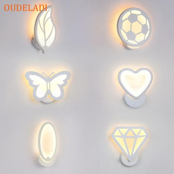 12w led acrylic wall light children's room bedside bedroom wall lamps arts creative corridor aisle sconce decor ac85-265v
12w led acrylic wall light children's room bedside bedroom wall lamps arts creative corridor aisle sconce decor ac85-265v