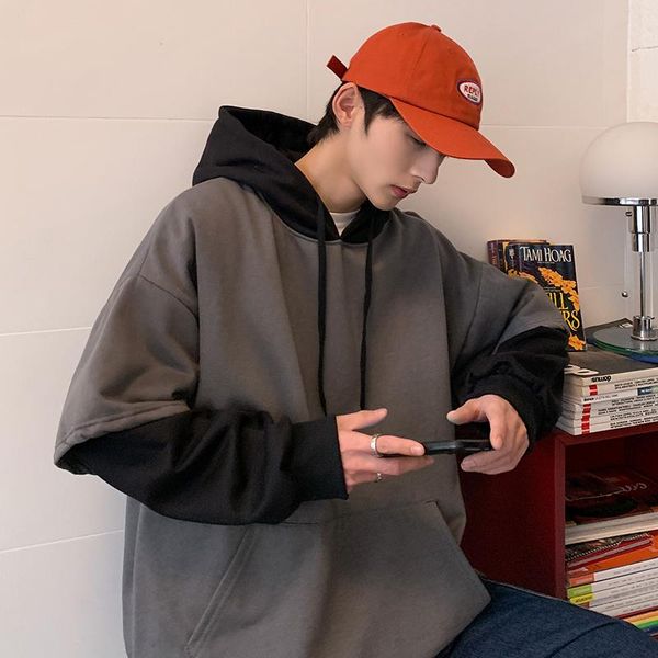 men's hoodies & sweatshirts autumn winter harajuku patchwork hoodie men hip hop casual oversized sweatshirt mens streetwear pullover, Black
men's hoodies & sweatshirts autumn winter harajuku patchwork hoodie men hip hop casual oversized sweatshirt mens streetwear pullover, Black