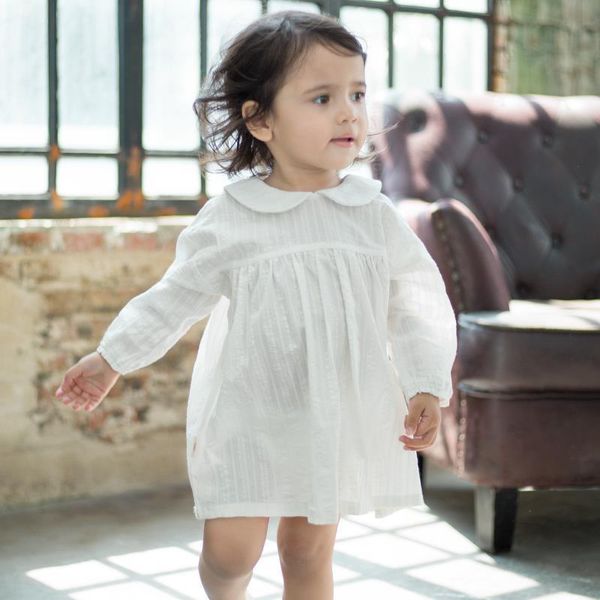 girl's dresses spring autumn born girls shirt dress infant long sleeve solid toddler girl cotton a-line, Red;yellow
girl's dresses spring autumn born girls shirt dress infant long sleeve solid toddler girl cotton a-line, Red;yellow