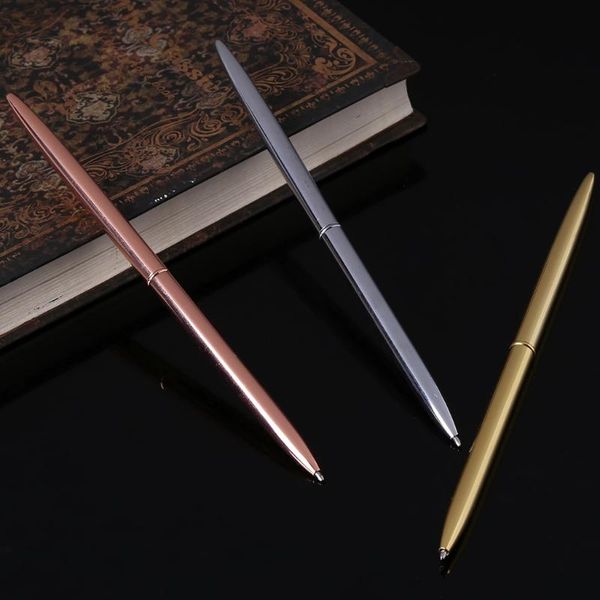 metal ballpoint pen slim ball for business writing office school supplies c90c pens, Blue;orange
metal ballpoint pen slim ball for business writing office school supplies c90c pens, Blue;orange